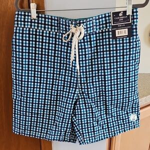 NWT Caribbean Joe Mens Shorts Swim Trunks